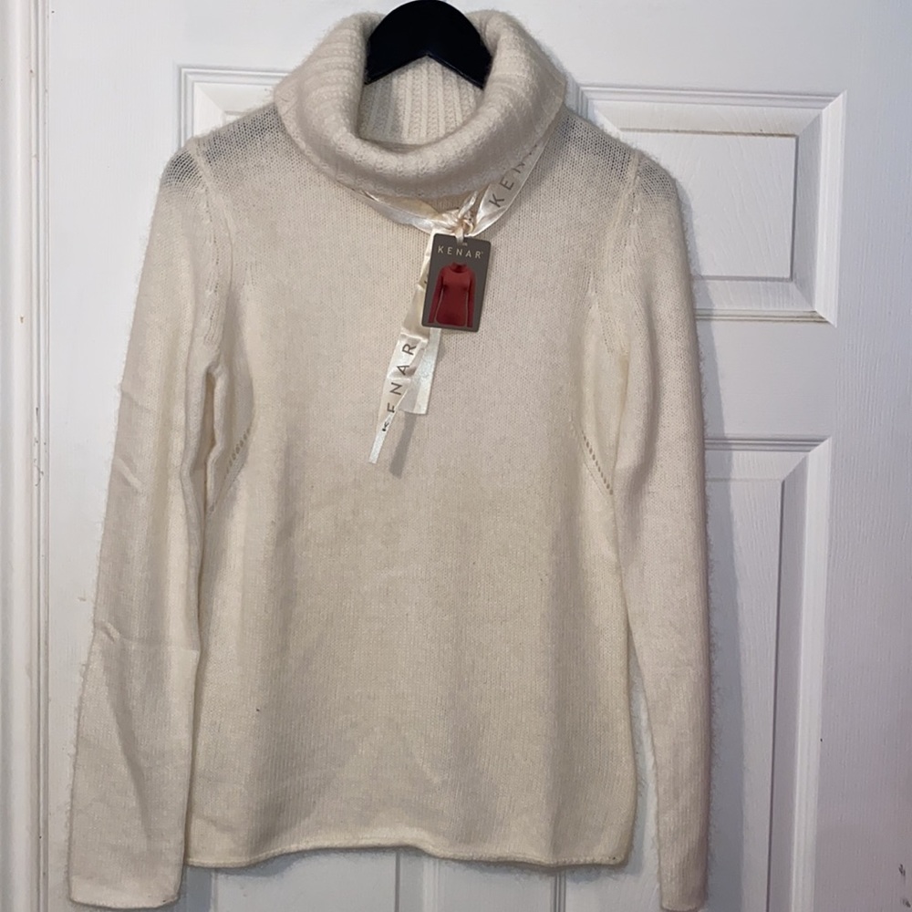KENAR Angora Blend Sweater - Picture 2 of 7